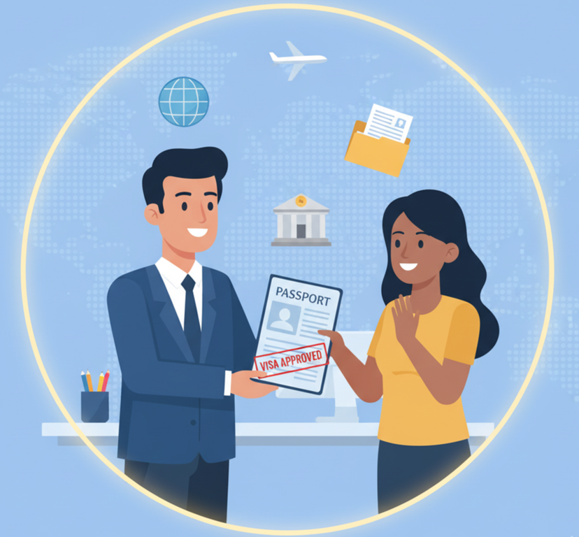 Step 7: Visa Stamping & Clearance