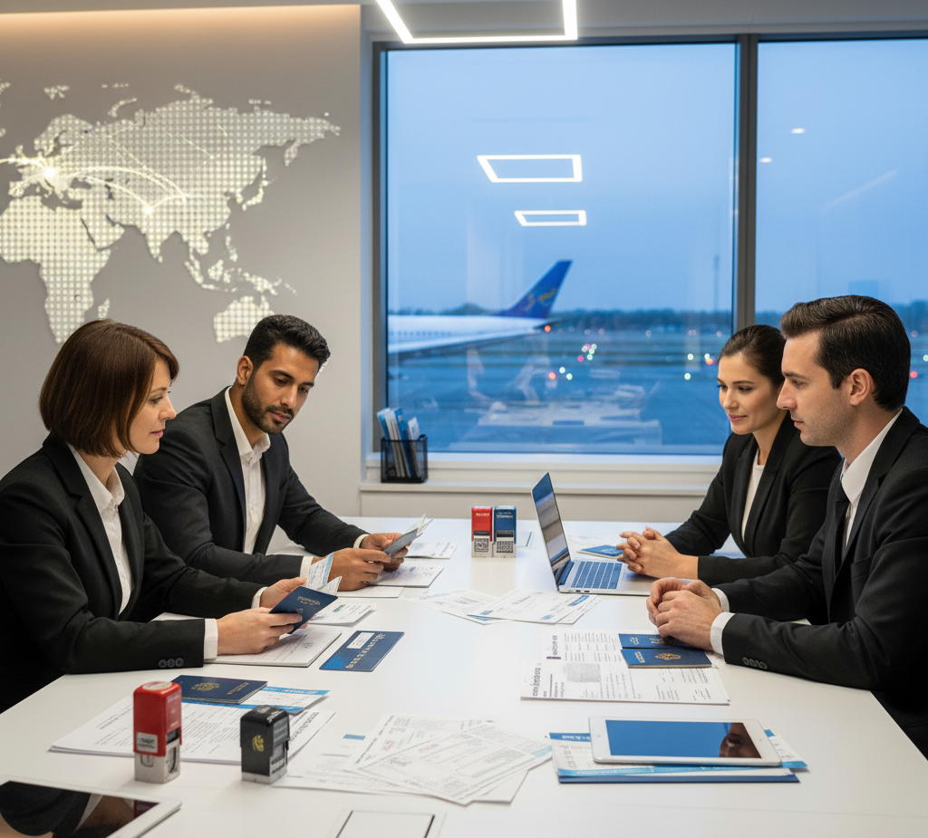 Visa Processing & Mobilization